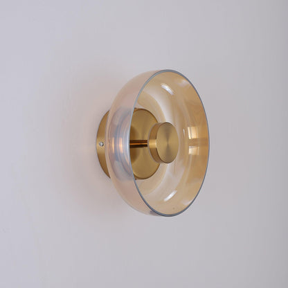 Glass Wall Light with Adjustable Brightness