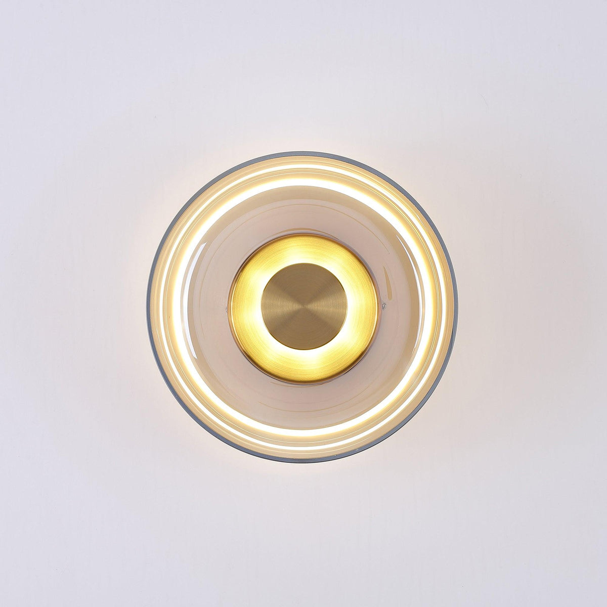 Glass Wall Light with Adjustable Brightness