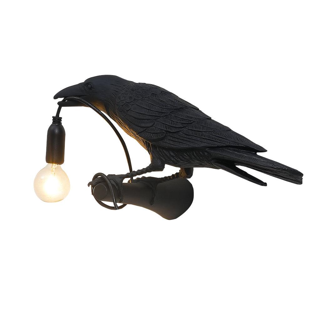 Bird-Shaped Wall Light, Energy-Efficient LED