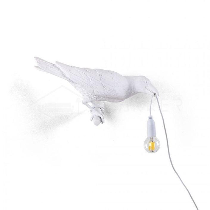 Bird-Shaped Wall Light, Energy-Efficient LED