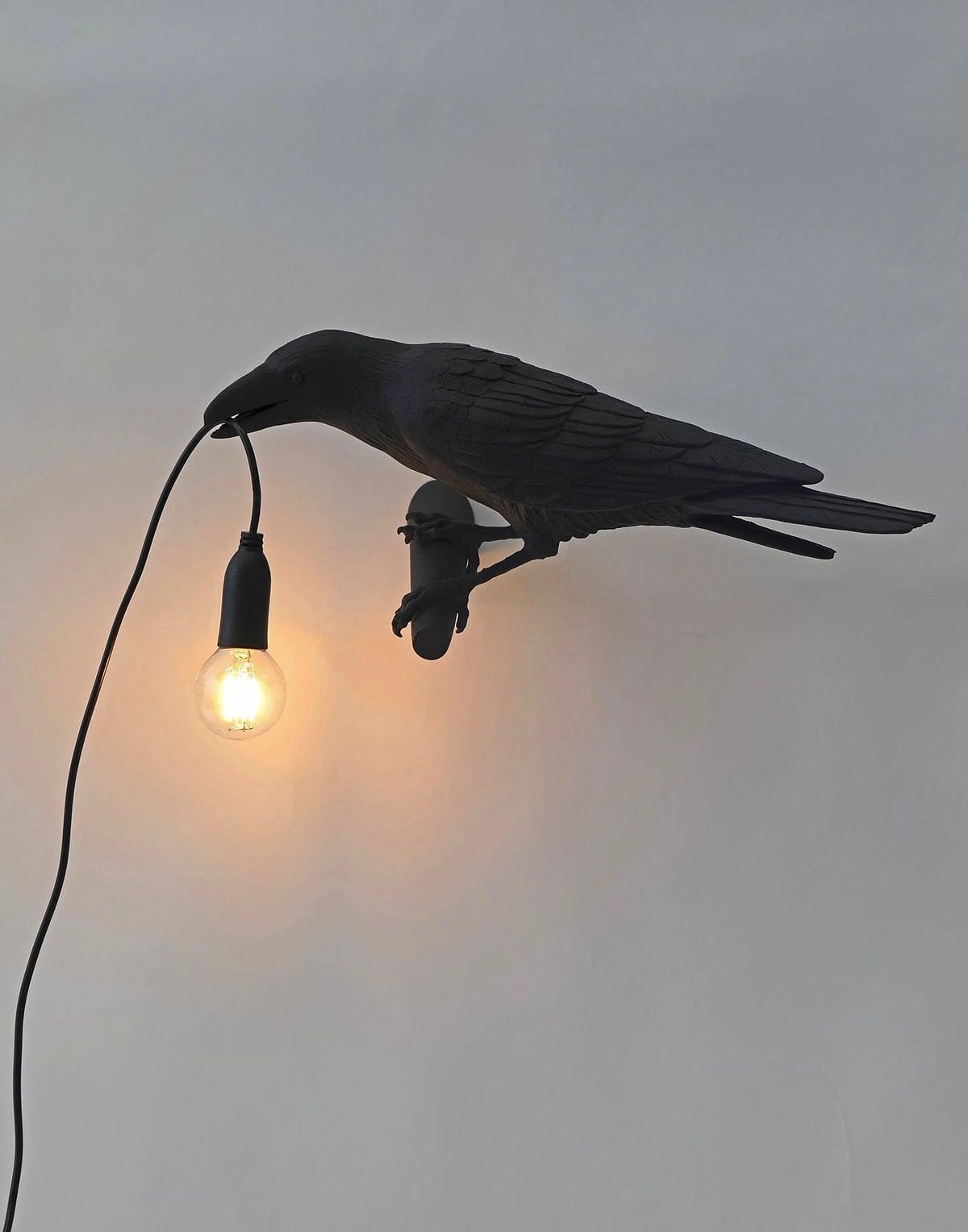 Bird-Shaped Wall Light, Energy-Efficient LED