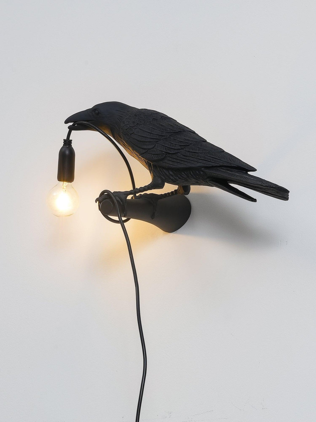 Bird-Shaped Wall Light, Energy-Efficient LED