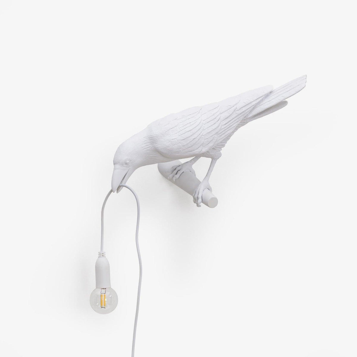 Bird-Shaped Wall Light, Energy-Efficient LED