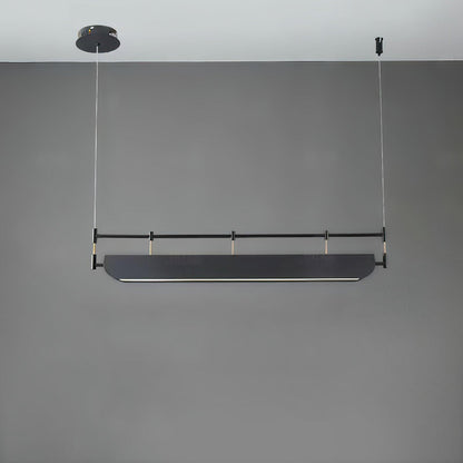 Linear Roof-Style Chandelier with Adjustable Brightness — lifestyle view