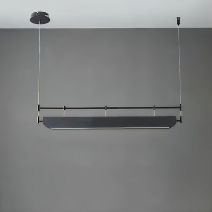 Linear Roof-Style Chandelier with Adjustable Brightness — detail view