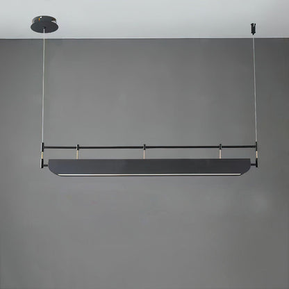 Linear Roof-Style Chandelier with Adjustable Brightness — alternate angle