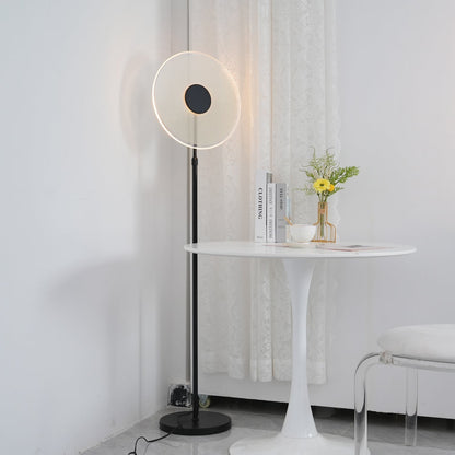 Luxora Adjustable Floor Lamp with Dimmable LED and Modern Design — lifestyle view