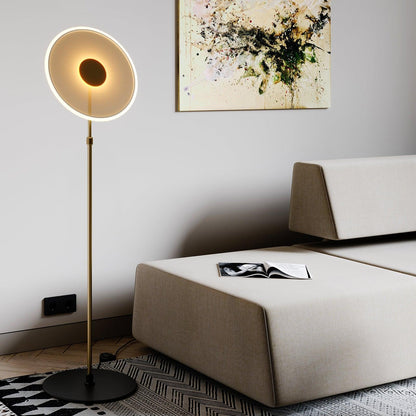 Luxora Adjustable Floor Lamp with Dimmable LED and Modern Design — detail view