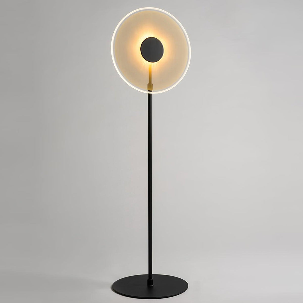 Luxora Adjustable Floor Lamp with Dimmable LED and Modern Design — side view