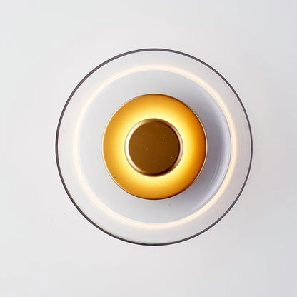 Glass Wall Light with Adjustable Brightness