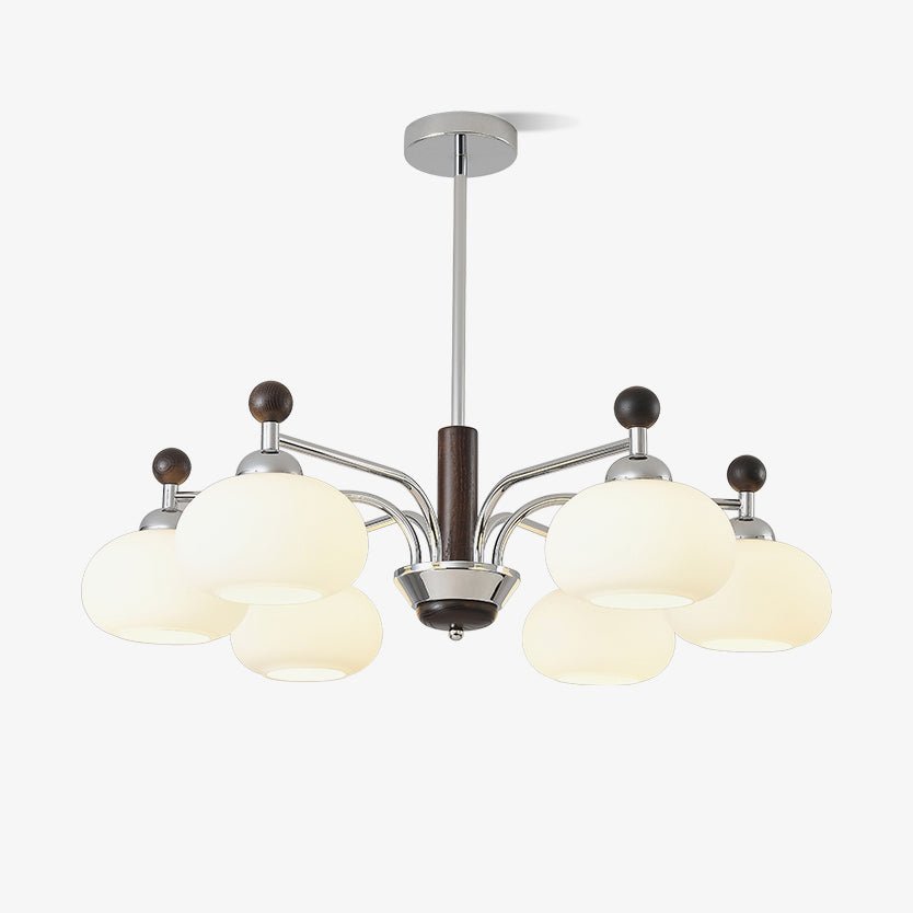 Modern Chandelier with Adjustable Height and LED