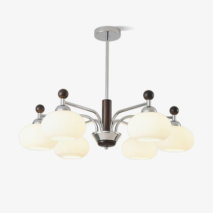 Modern Chandelier with Adjustable Height and LED