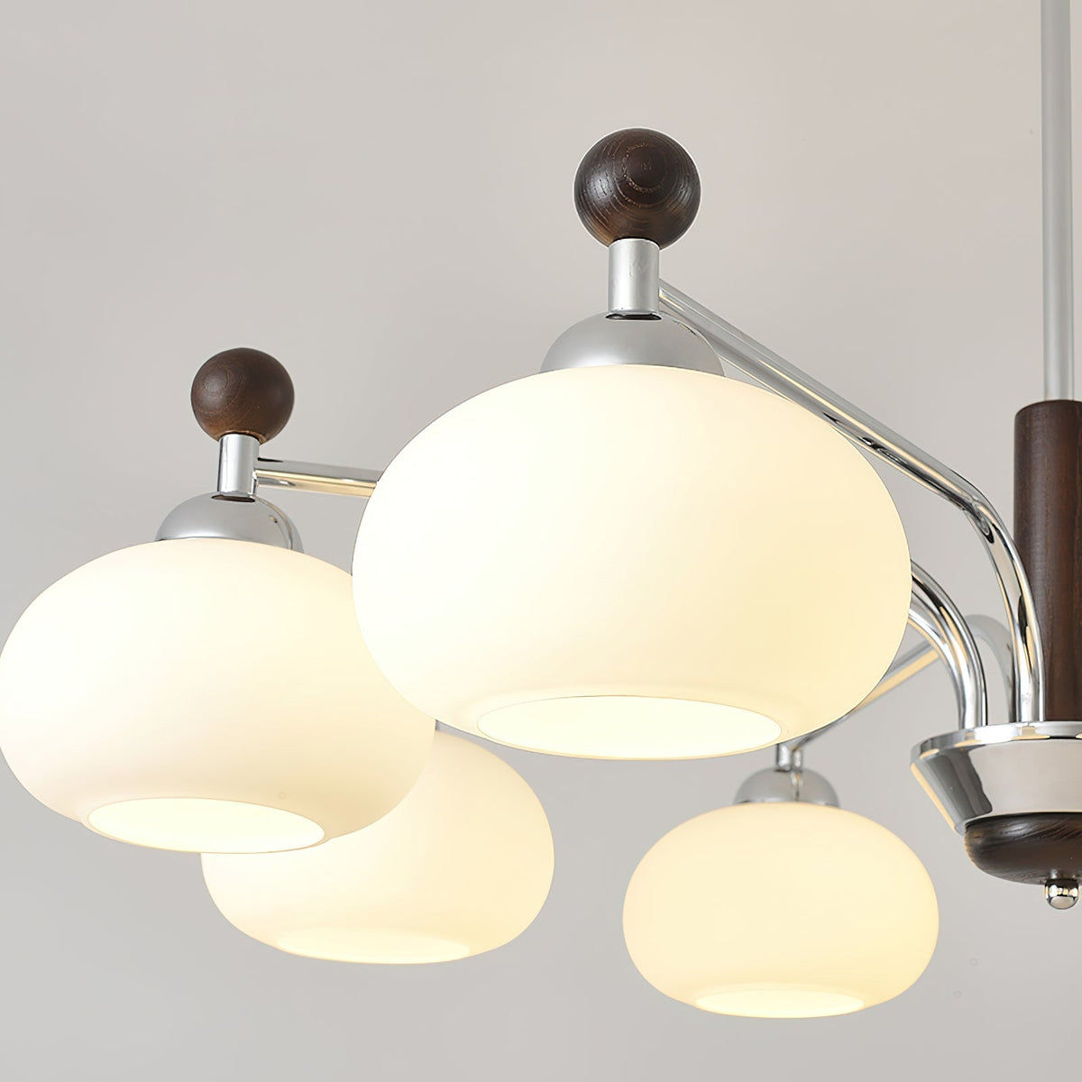 Modern Chandelier with Adjustable Height and LED