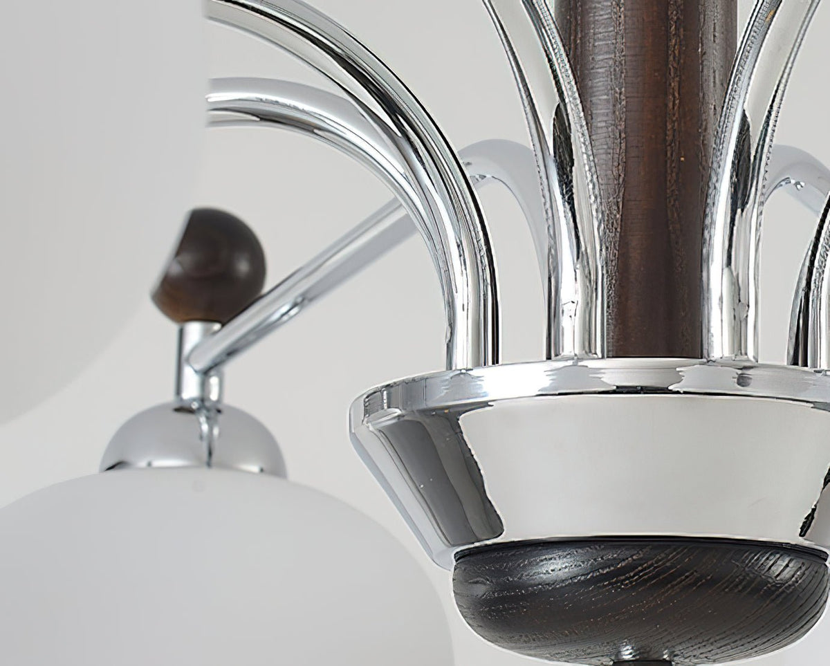 Modern Chandelier with Adjustable Height and LED