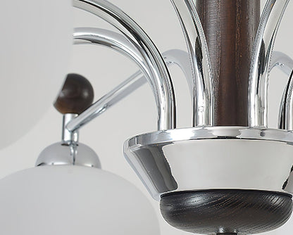 Modern Chandelier with Adjustable Height and LED