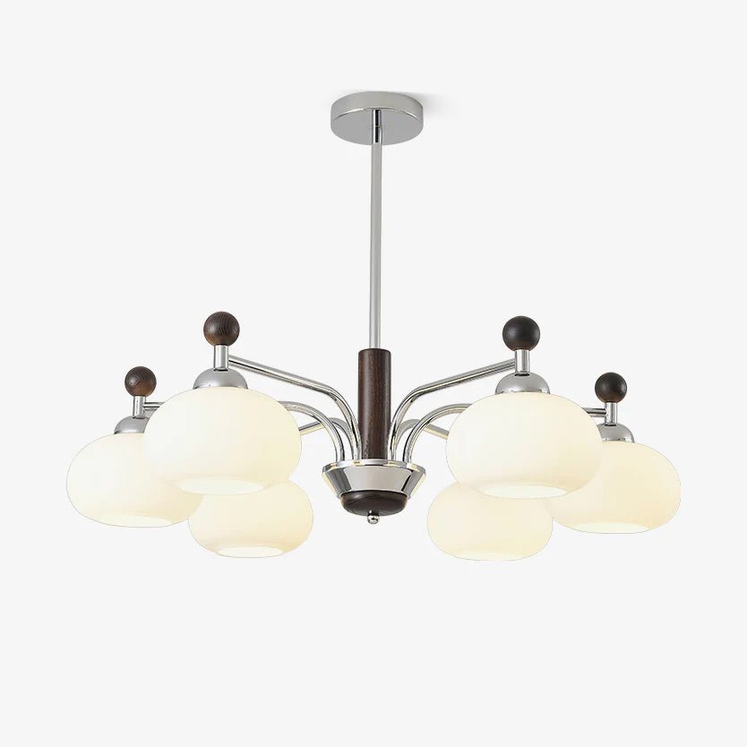 Modern Chandelier with Adjustable Height and LED — detail view