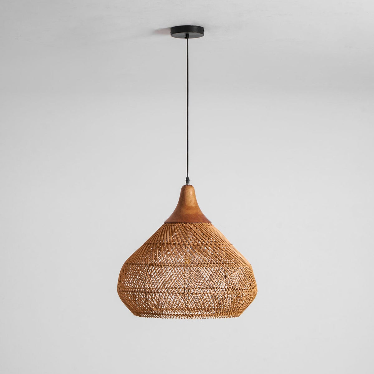 Braided Rattan Pendant Lamp Position 89