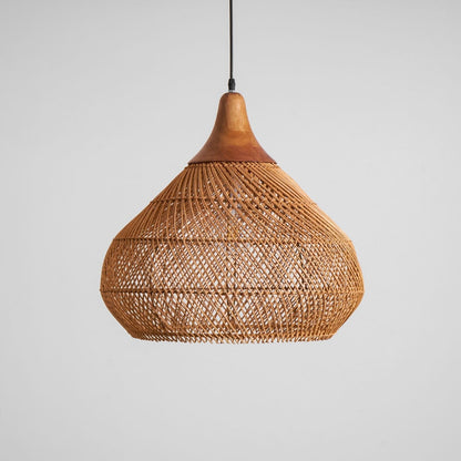 Braided Rattan Pendant Lamp Position 90
