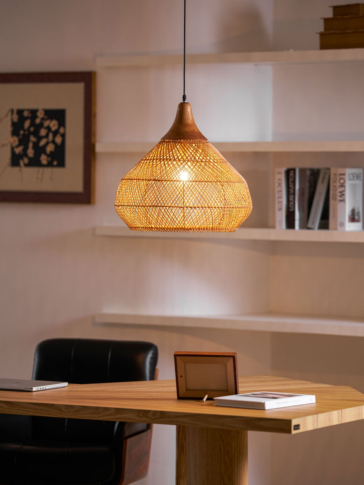 Braided Rattan Pendant Lamp Position 13