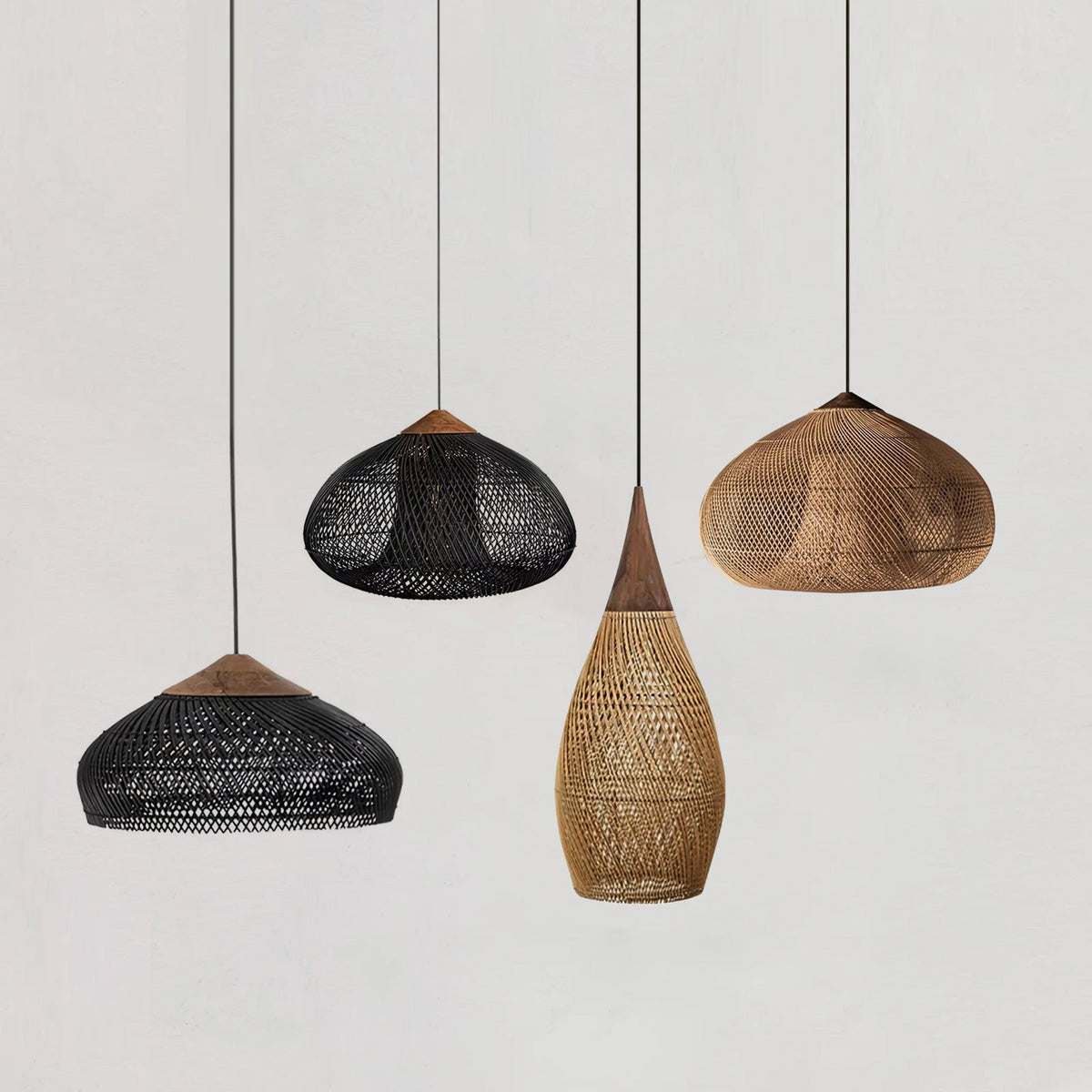 Braided Rattan Pendant Lamp Position 82