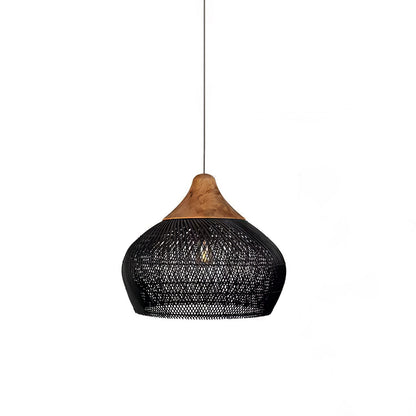 Braided Rattan Pendant Lamp Position 68