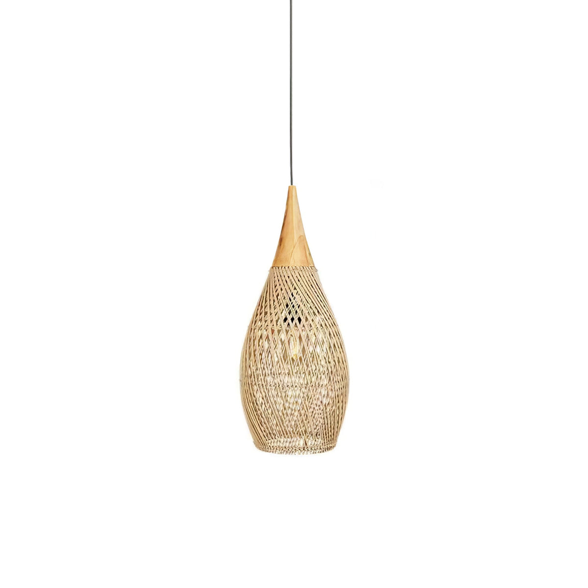 Braided Rattan Pendant Lamp Position 104