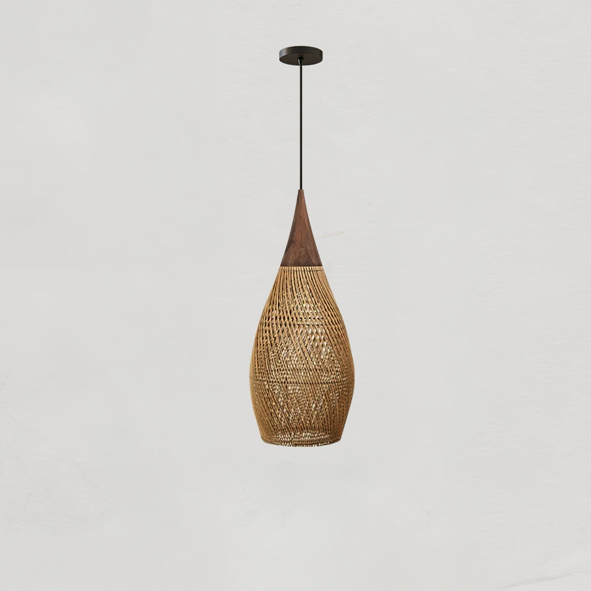Braided Rattan Pendant Lamp Position 53