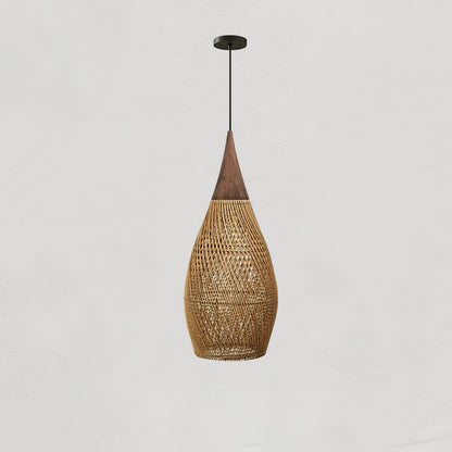 Braided Rattan Pendant Lamp Position 30