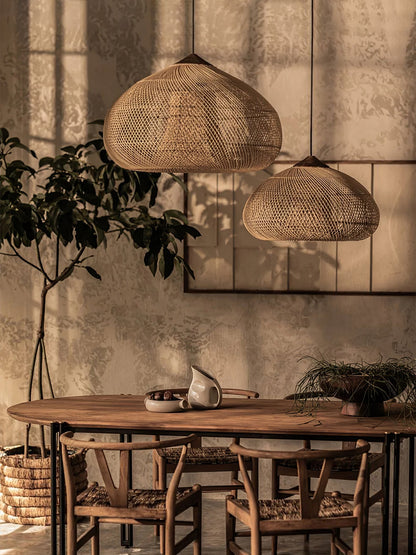Braided Rattan Pendant Lamp Position 59