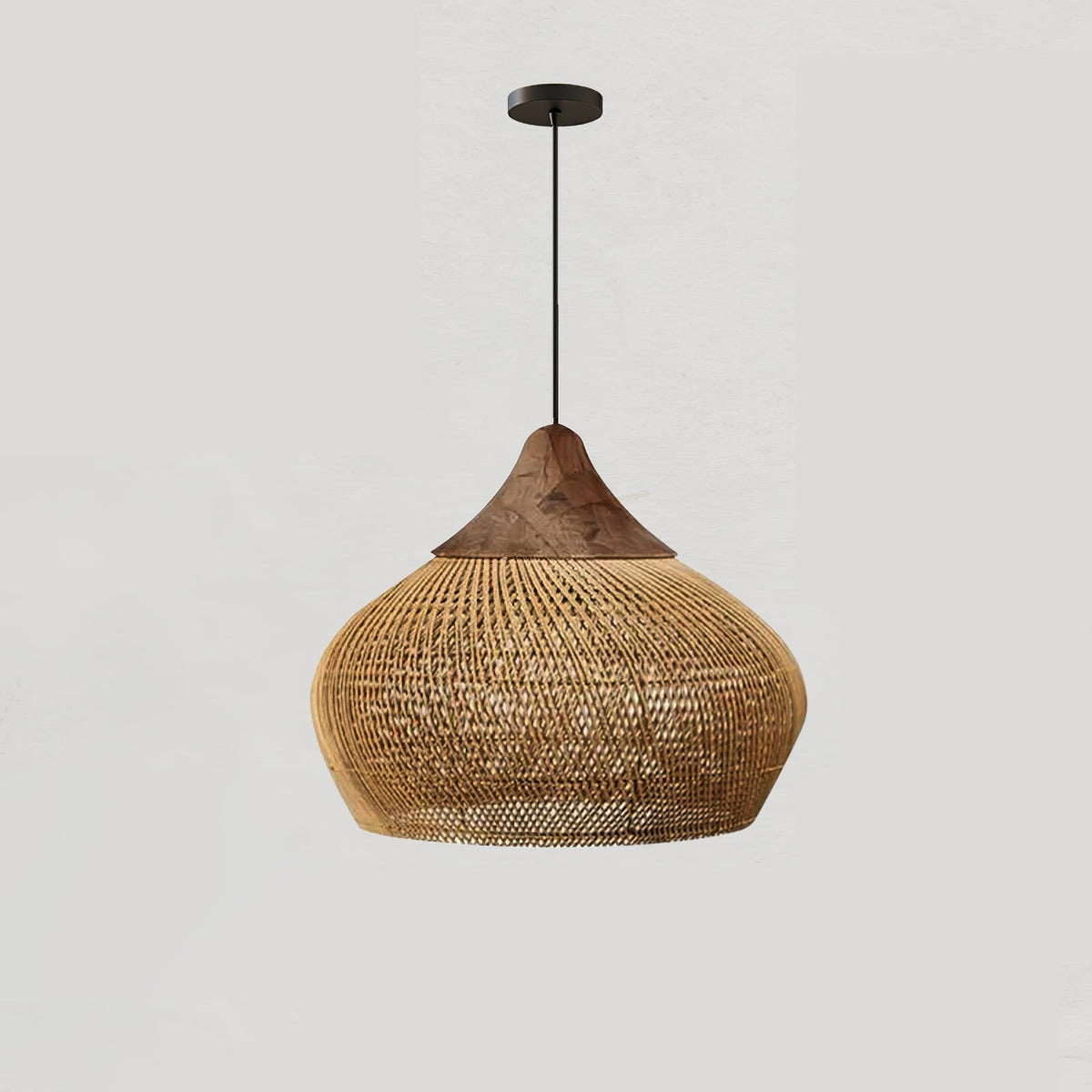 Braided Rattan Pendant Lamp Position 107