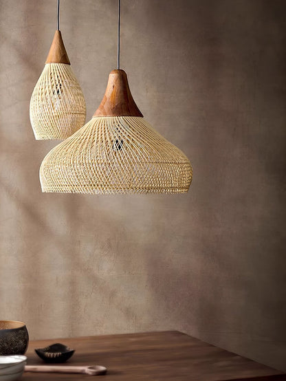 Braided Rattan Pendant Lamp Position 65