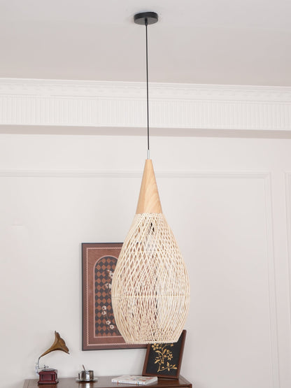 Braided Rattan Pendant Lamp Position 75