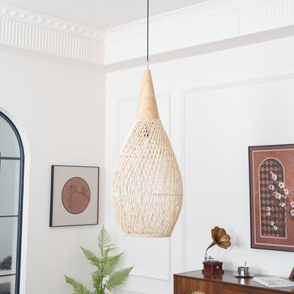 Braided Rattan Pendant Lamp Position 79