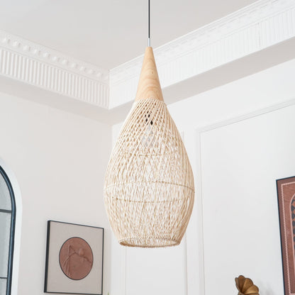 Braided Rattan Pendant Lamp Position 21