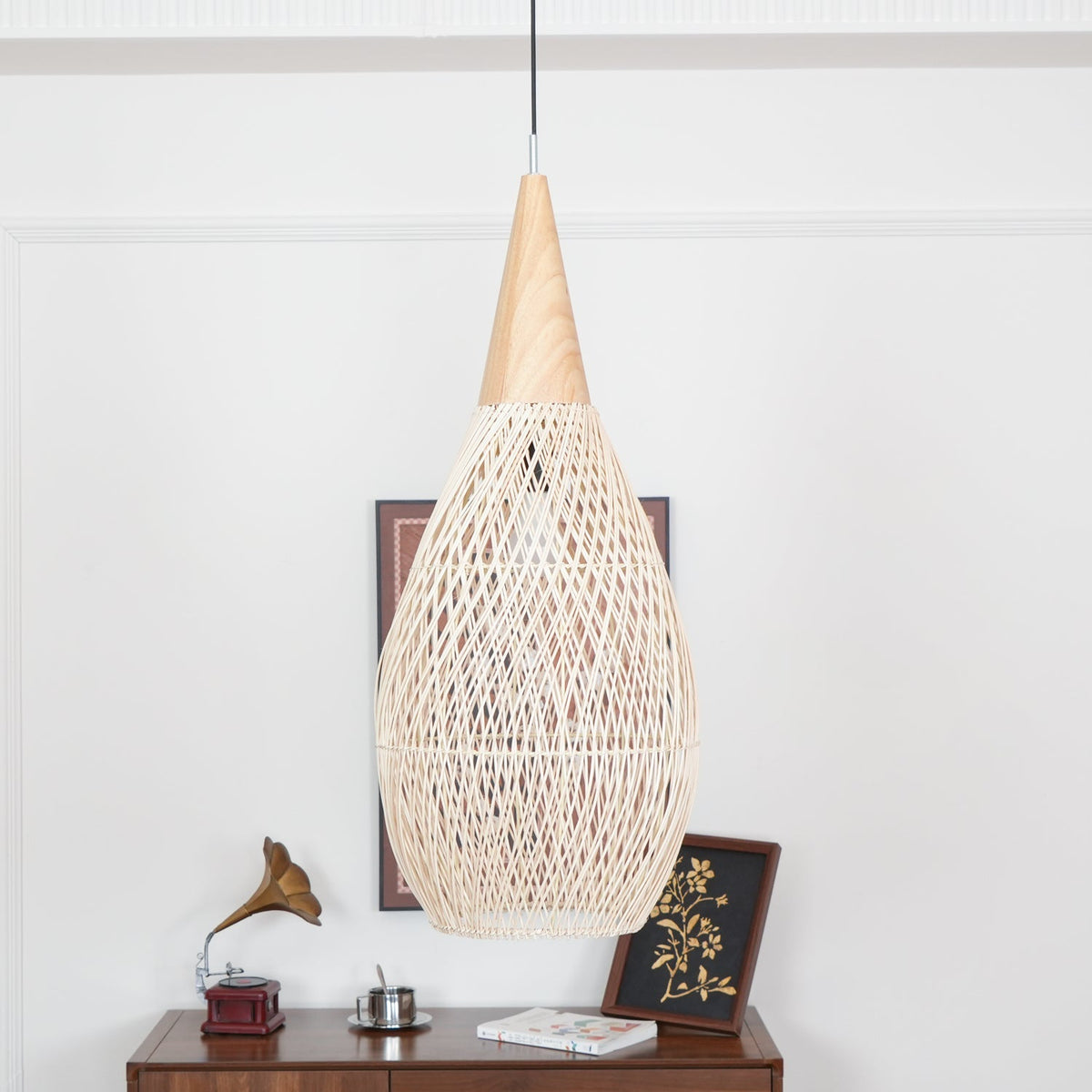 Braided Rattan Pendant Lamp Position 81