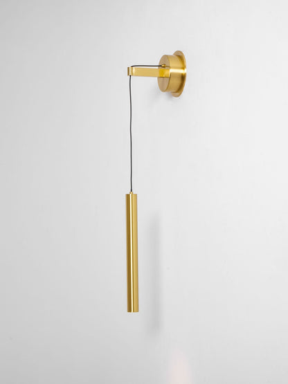 Brass Line Wall Light, Energy-Efficient LED