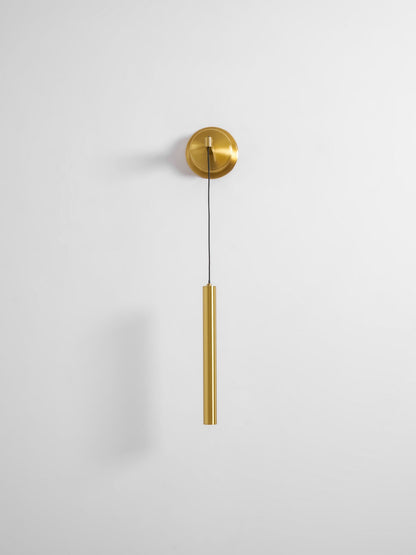 Brass Line Wall Light, Energy-Efficient LED