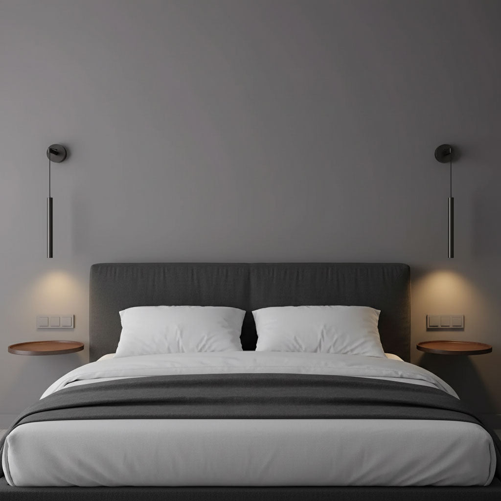 Brass Line Wall Light, Energy-Efficient LED