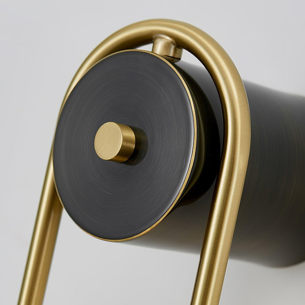 Brass Arc Wall Light, Energy-Efficient LED