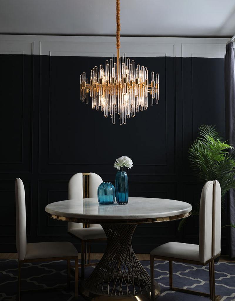Vintage Antique Brass Chandelier Position 25