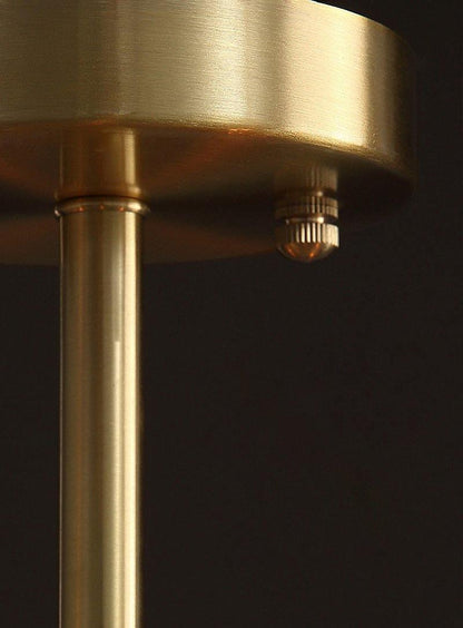 Vintage Antique Brass Chandelier Position 34