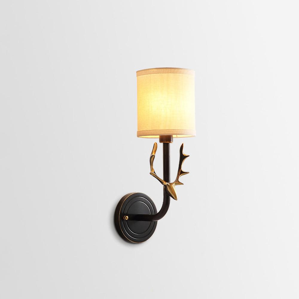 Brass Deer Head Wall Light Position 41