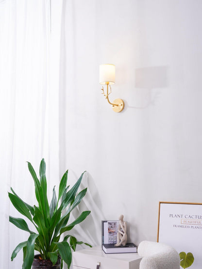 Brass Deer Head Wall Light Position 19