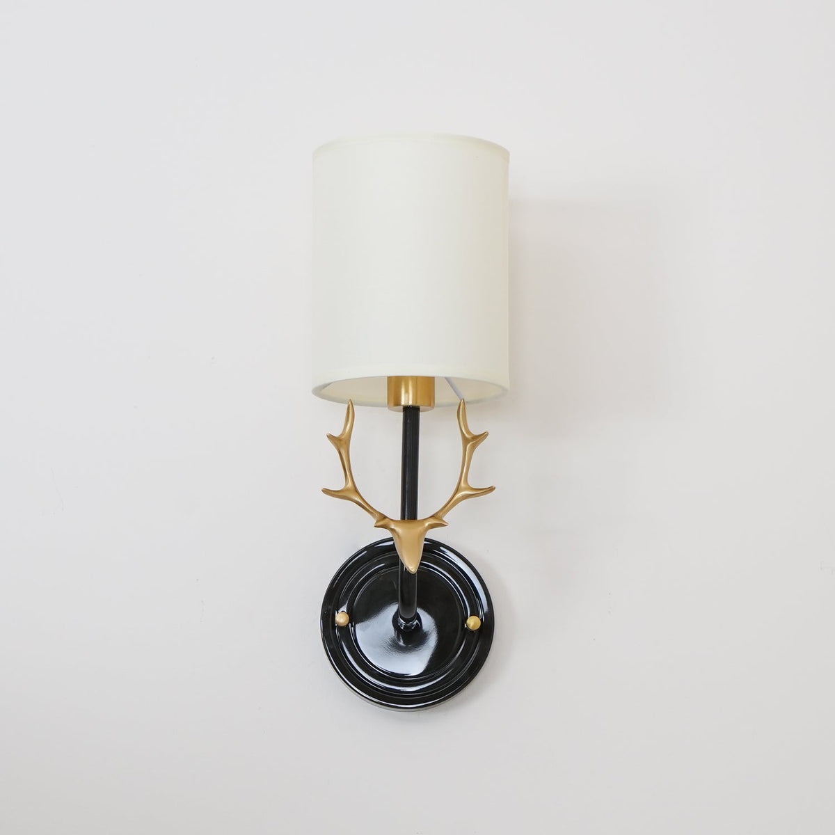 Brass Deer Head Wall Light Position 52