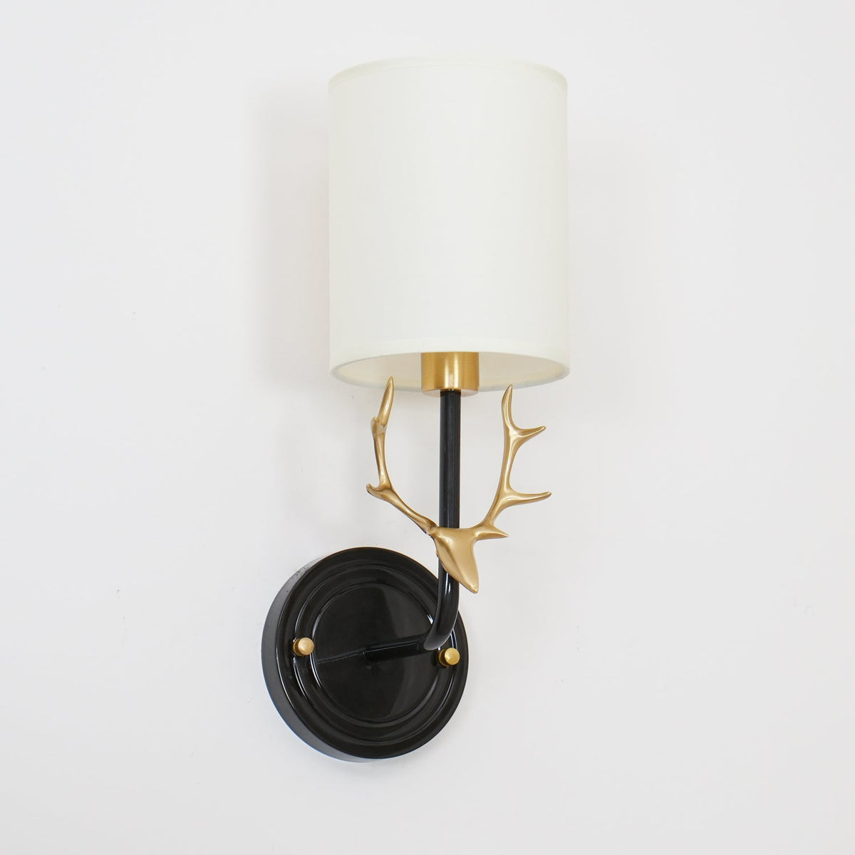 Brass Deer Head Wall Light Position 51