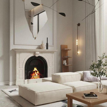 Brass Glass Tube Wall Lamp with Adjustable Lighting