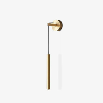 Brass Line Wall Light, Energy-Efficient LED
