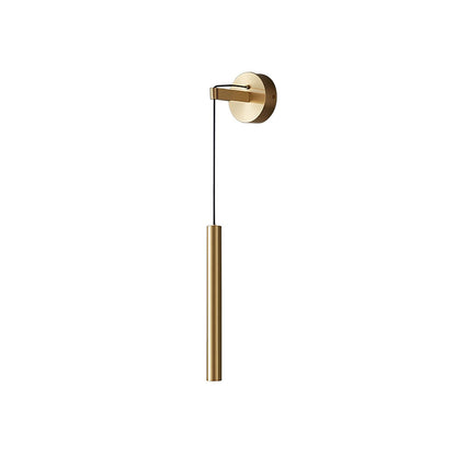 Brass Line Wall Light, Energy-Efficient LED