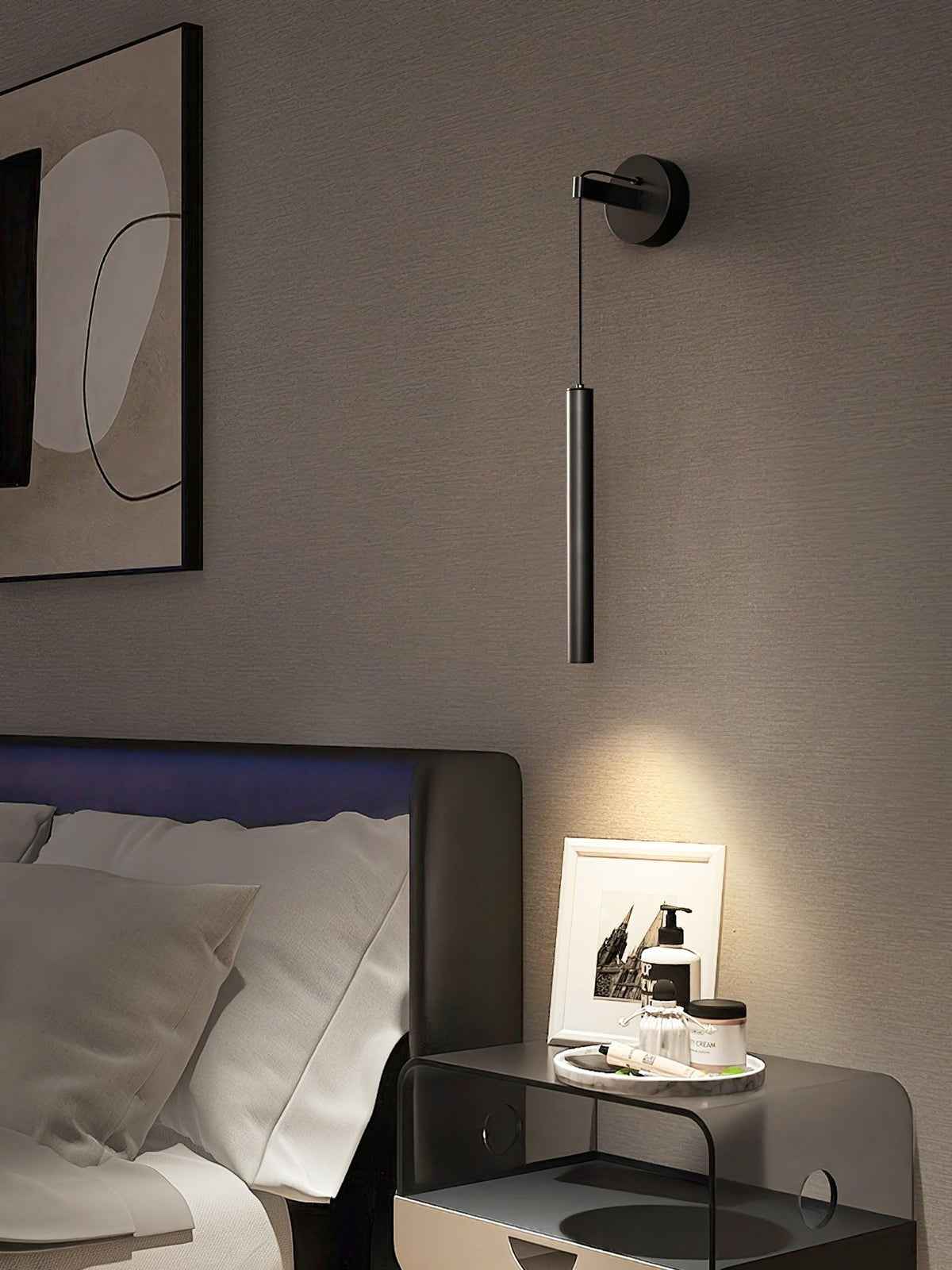 Brass Line Wall Light, Energy-Efficient LED