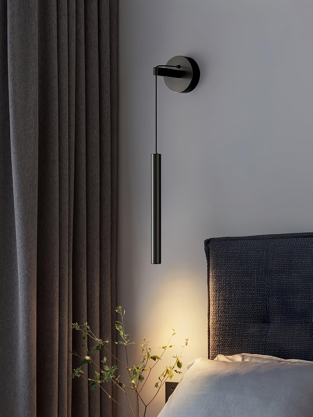 Brass Line Wall Light, Energy-Efficient LED